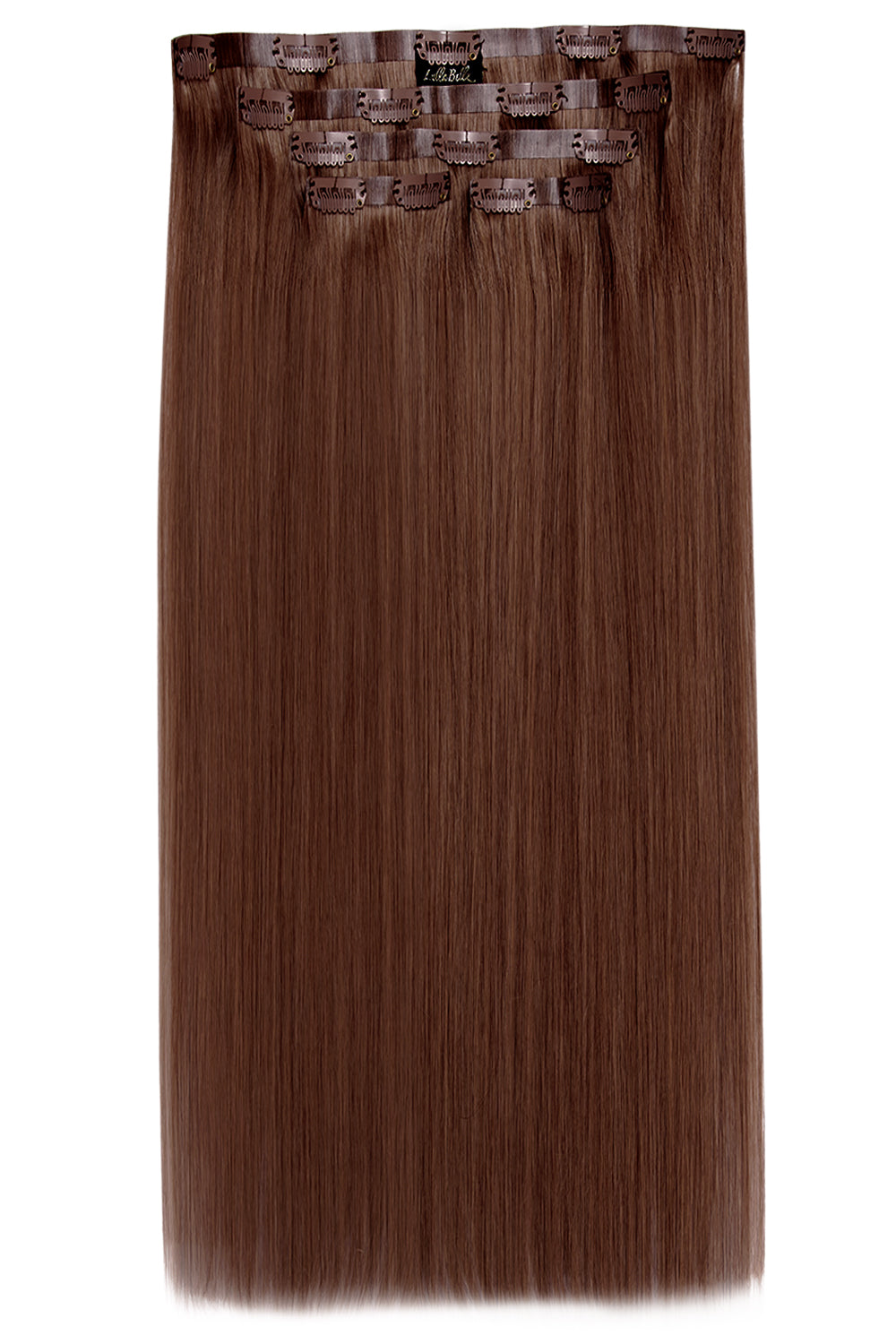 Luxury Gold 22" 5 Piece Human Hair Extensions  - Auburn