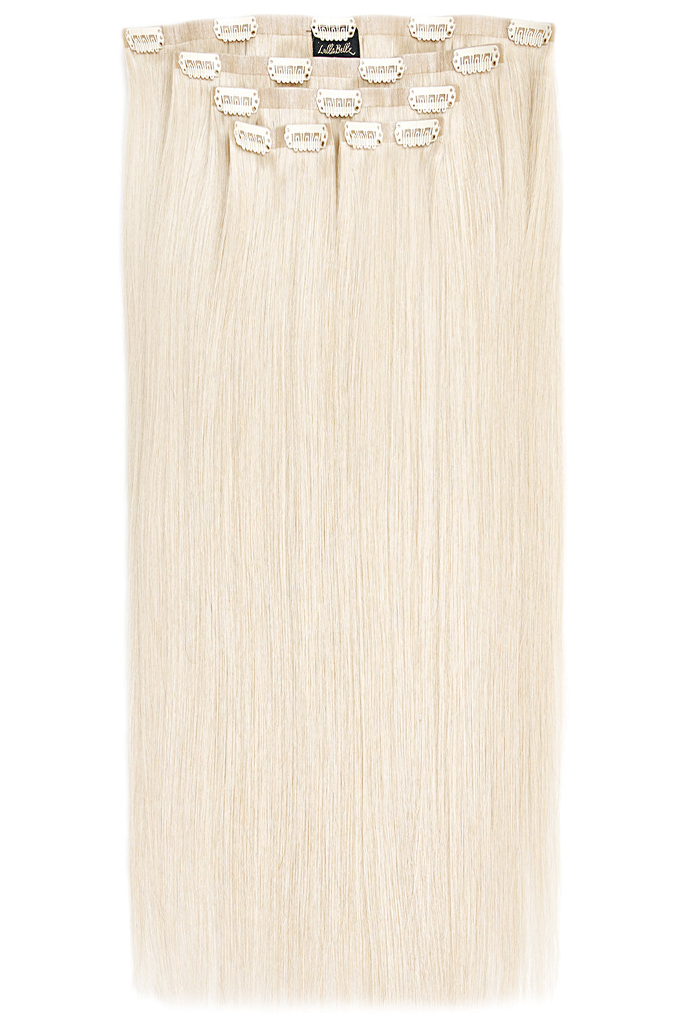 Luxury Gold 22" 5 Piece Human Hair Extensions  - Bleach Blonde