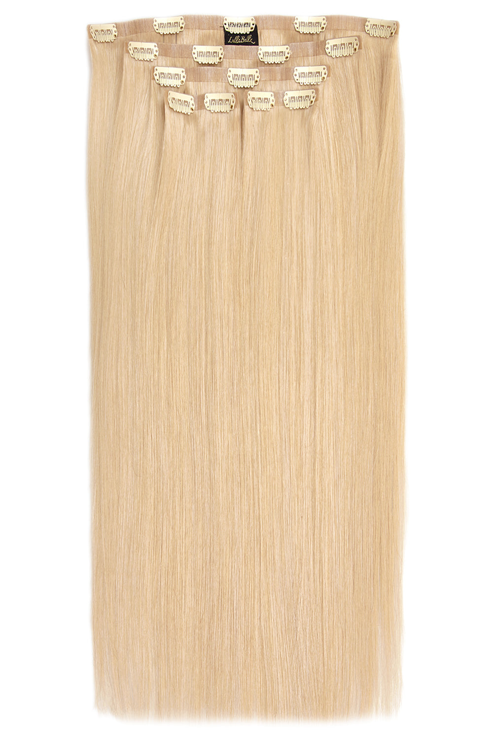 Luxury Gold 22" 5 Piece Human Hair Extensions  - Champagne Blonde