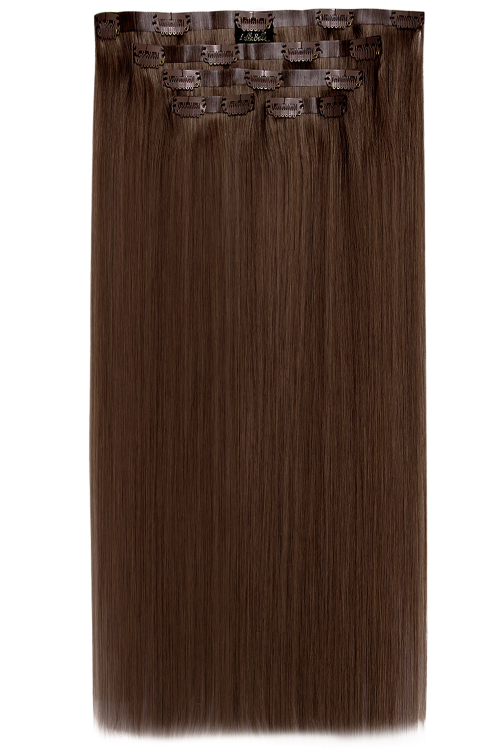 Luxury Gold 22" 5 Piece Human Hair Extensions  - Chestnut