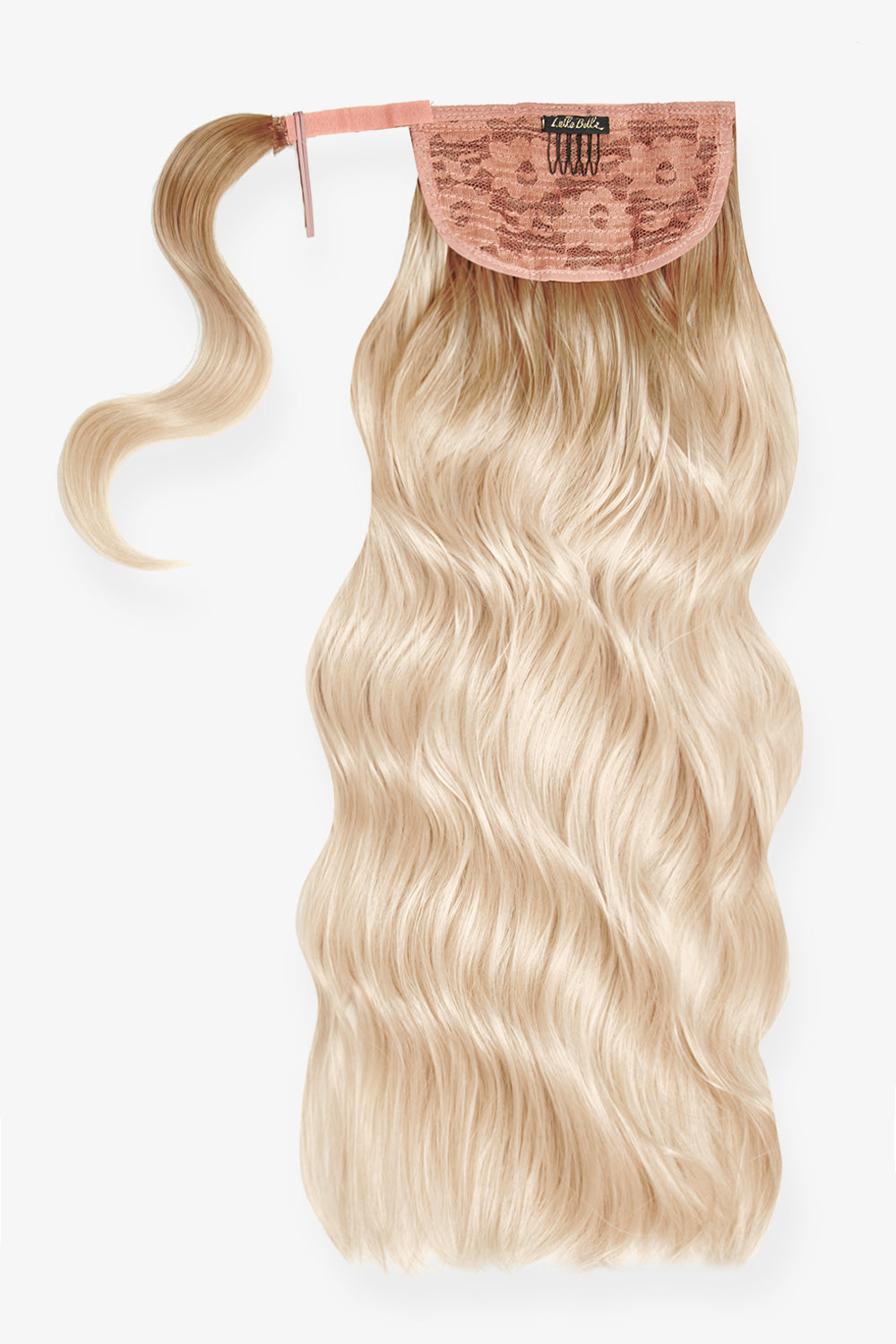 Midi Grande Brushed Out Wave 22’’ Wraparound Pony - Rooted Light Blonde