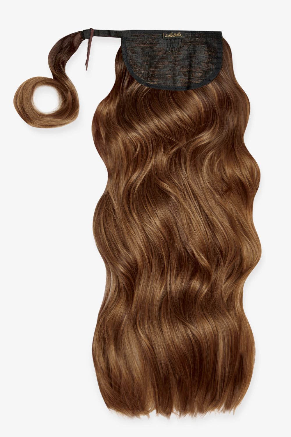 Midi Grande Brushed Out Wave 22’’ Wraparound Pony - Rooted Mellow Brown