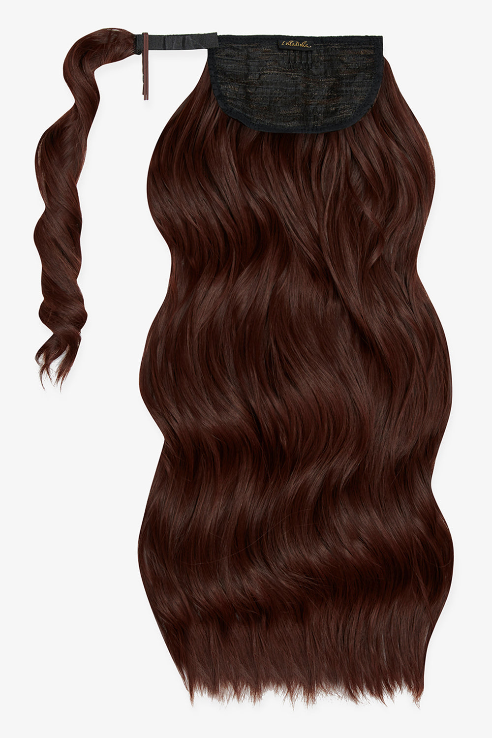 Midi Grande Brushed Out Wave 22’’ Wraparound Pony - Warm Brunette