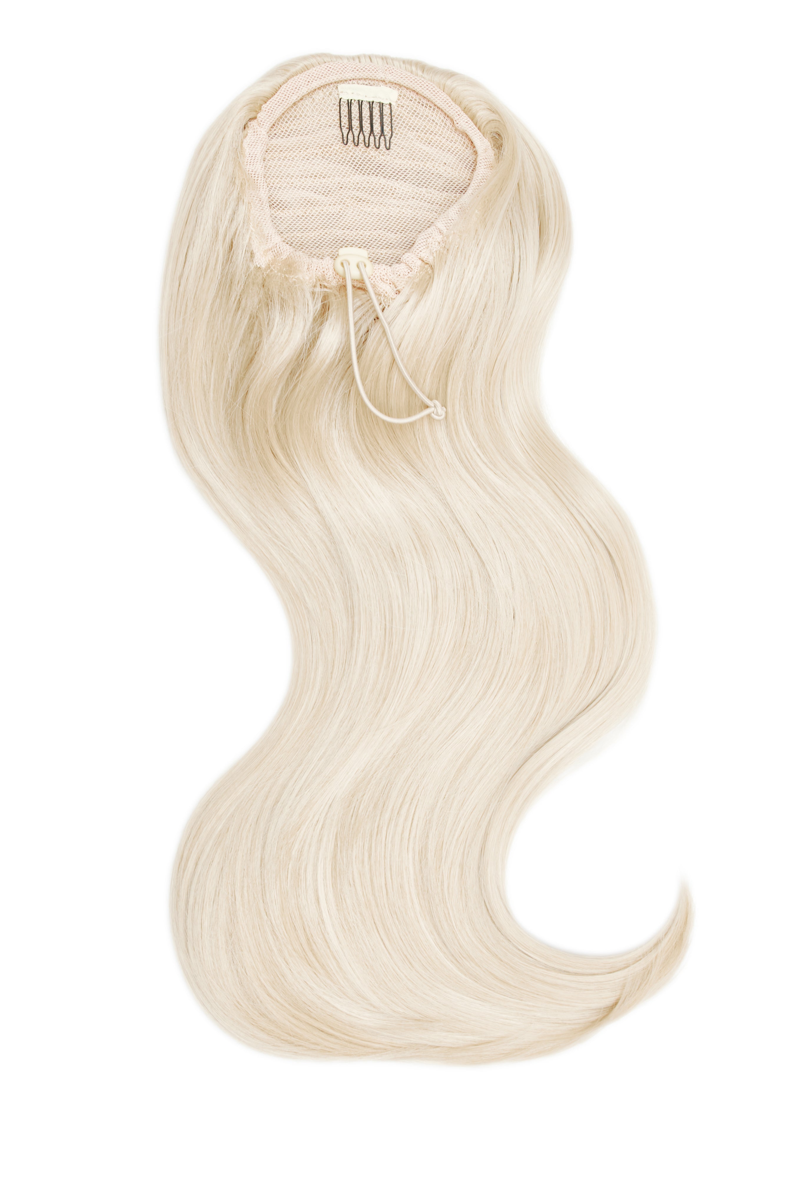 Sleek Full-Body 22" Ponytail - LullaBellz - Bleach Blonde
