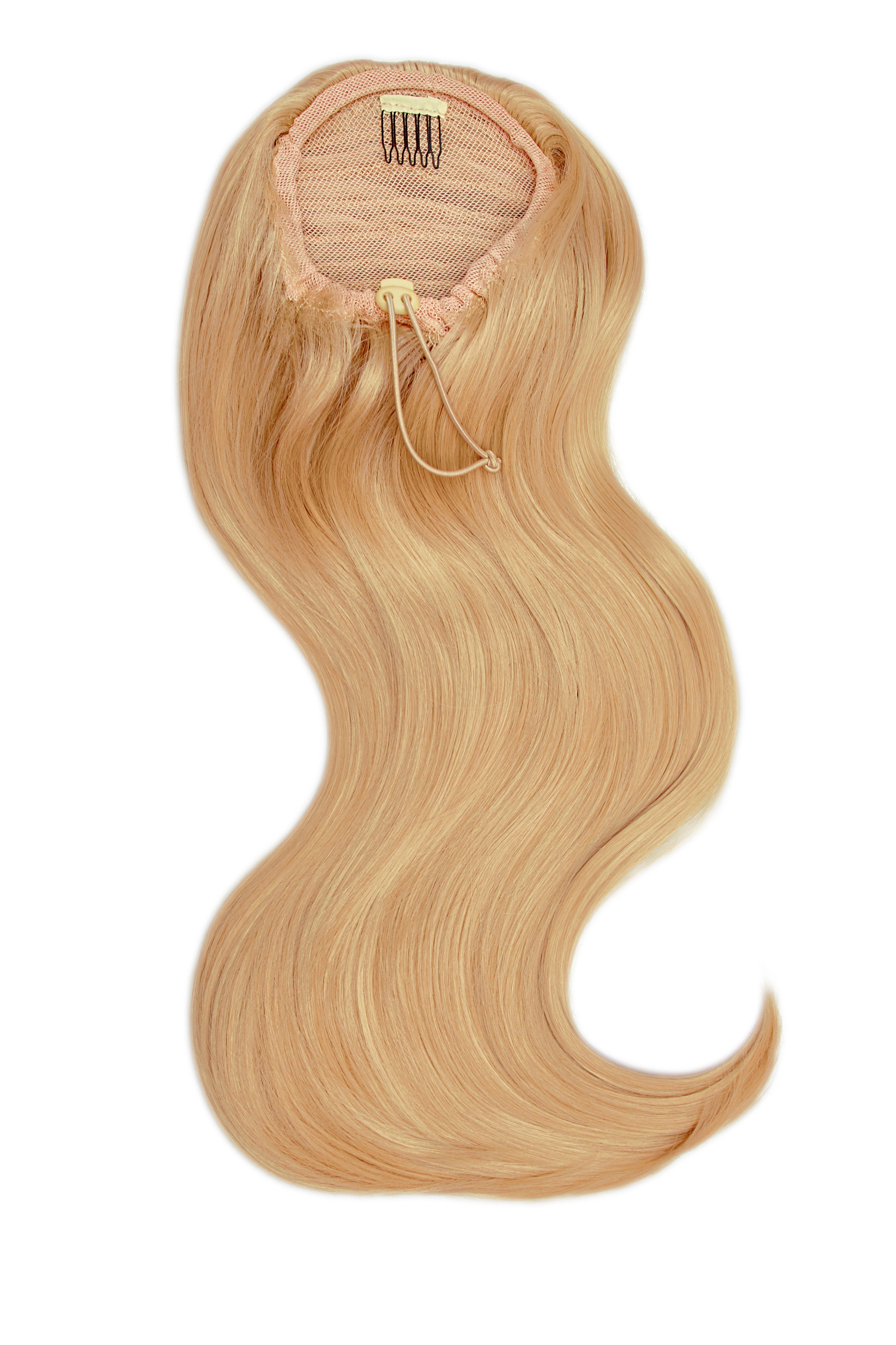 Sleek Full-Body 22" Ponytail - LullaBellz - Caramel Blonde