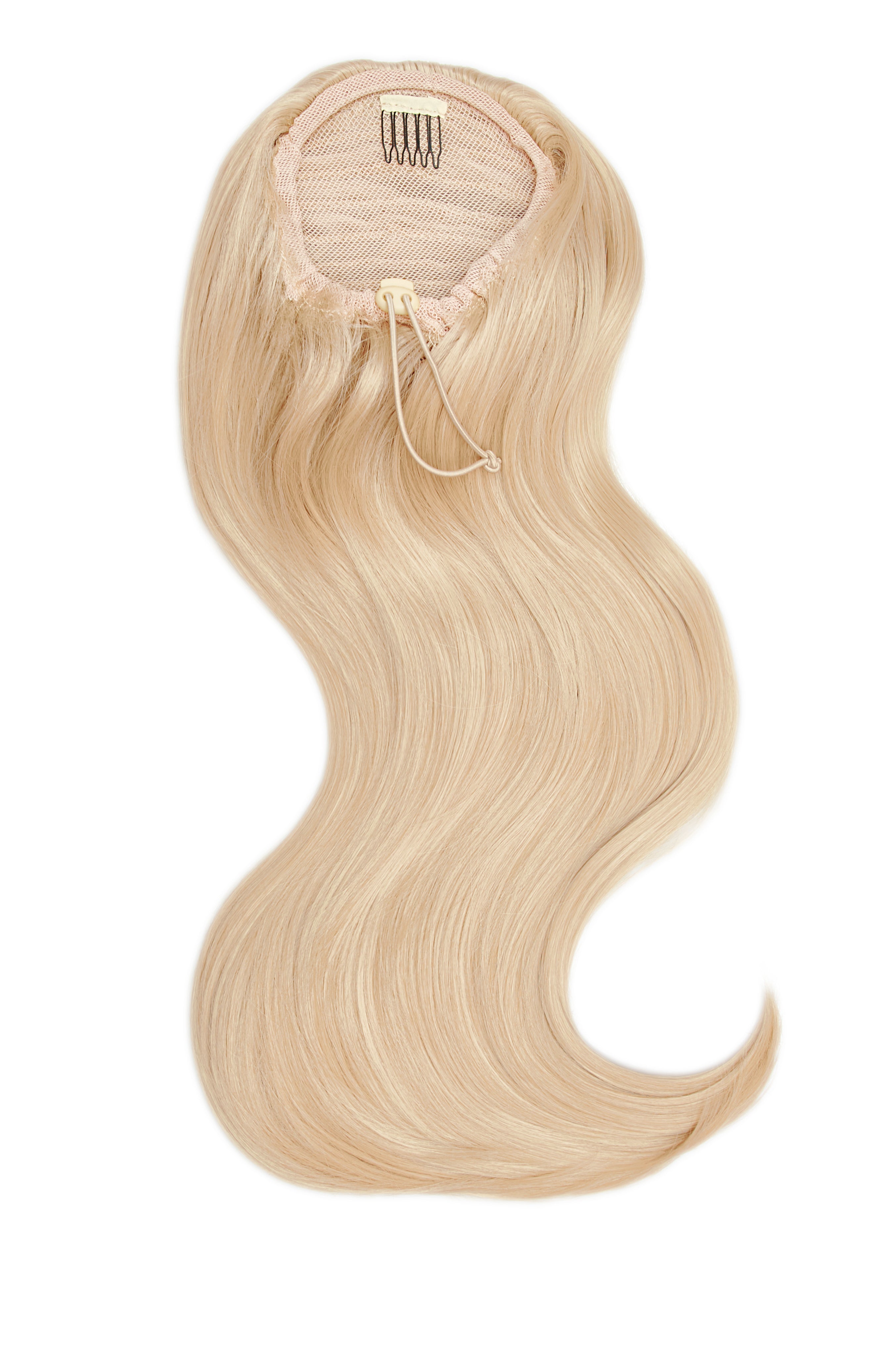 Sleek Full-Body 22" Ponytail - LullaBellz - Champagne Blonde