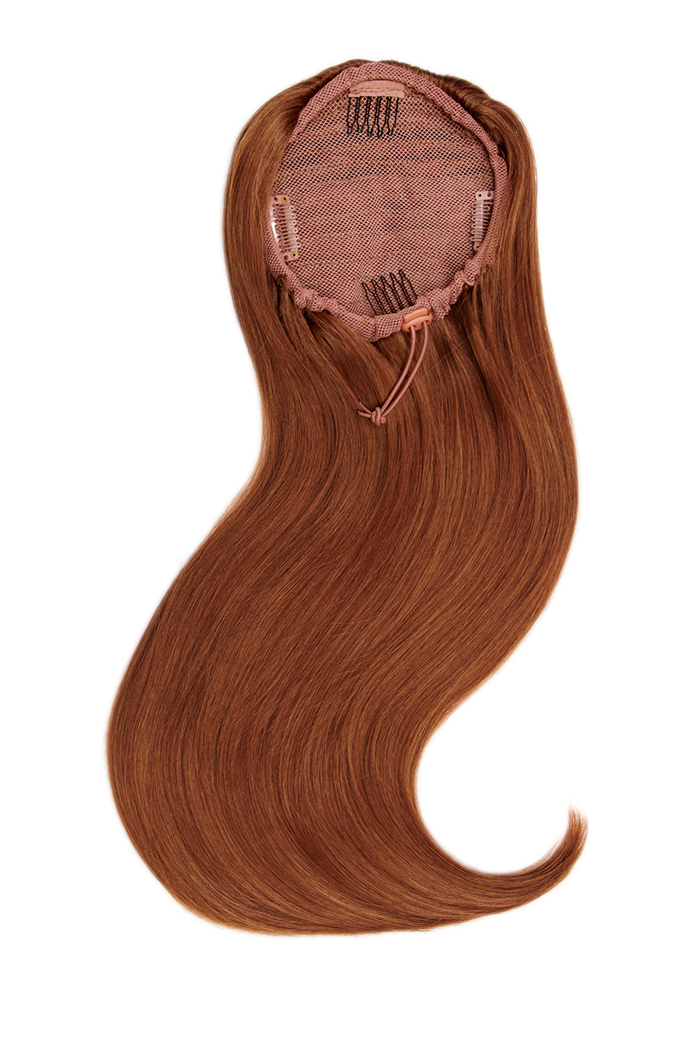 Sleek Full-Body 22" Ponytail - LullaBellz - Copper Red