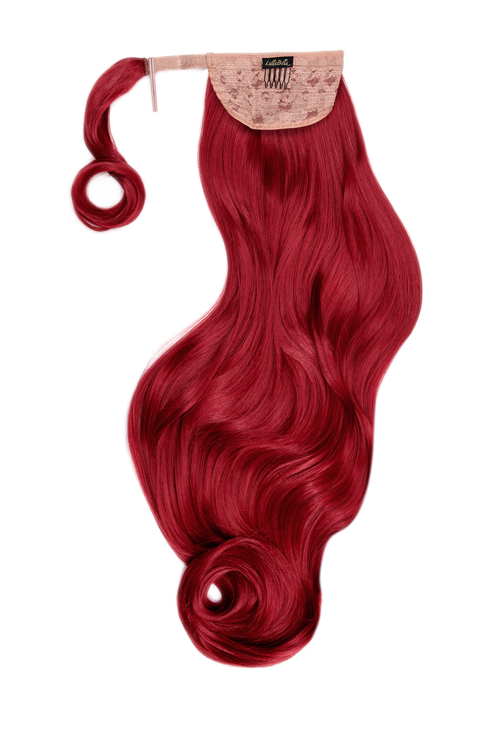 Grande 26" Blow Dry Wraparound Pony - Ruby Red Festival Hair Inspiration