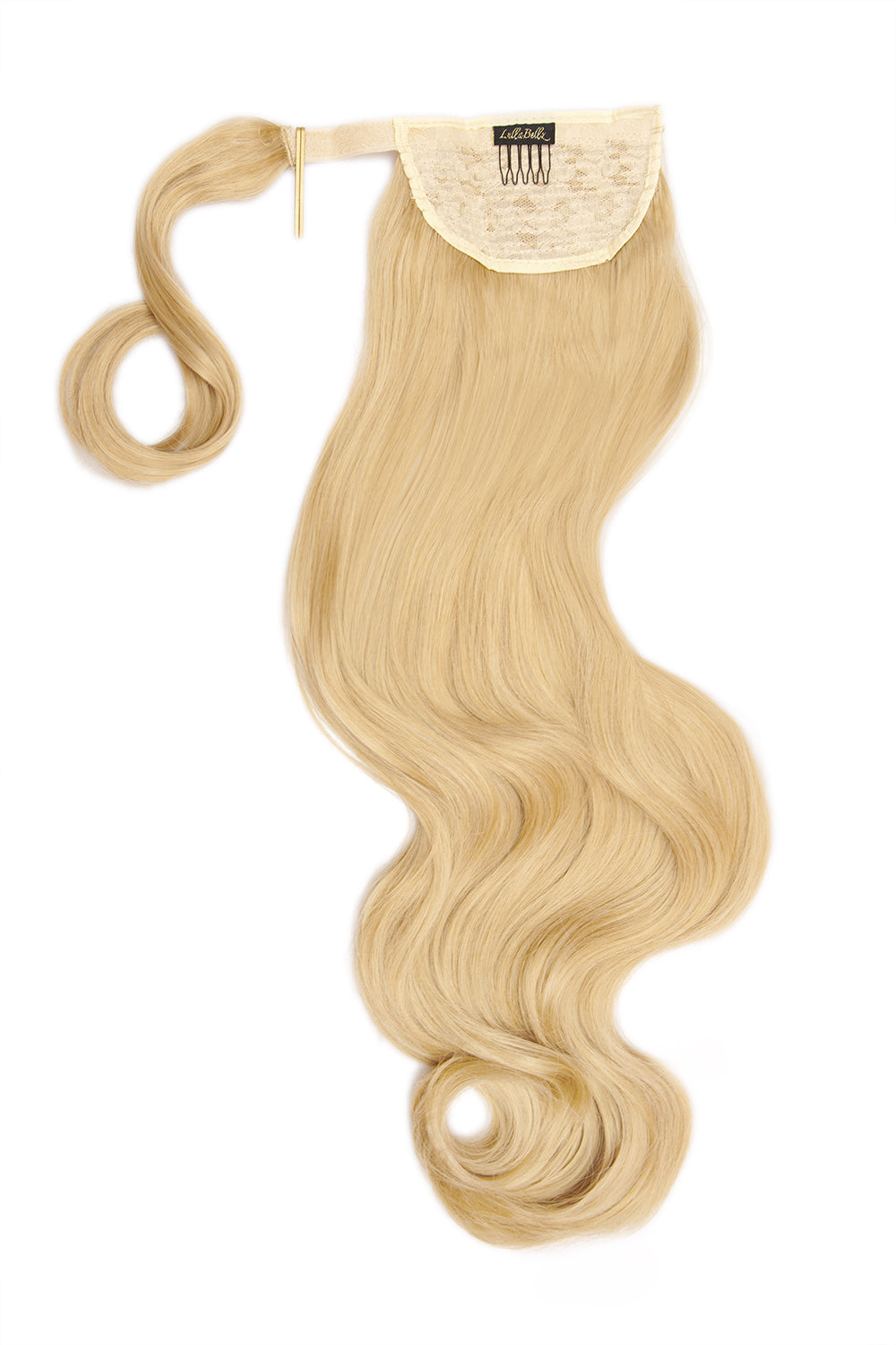 Grande 26" Blow Dry Wraparound Pony - Golden Blonde Festival Hair Inspiration