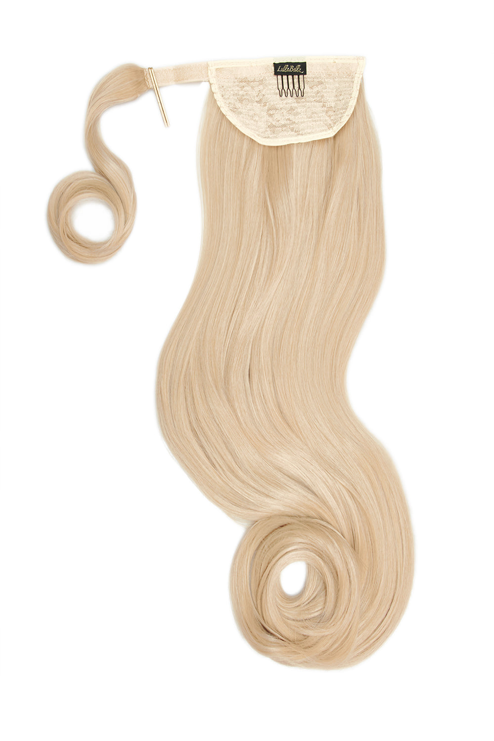 Grande 26" Blow Dry Wraparound Pony - Light Golden Blonde Festival Hair Inspiration
