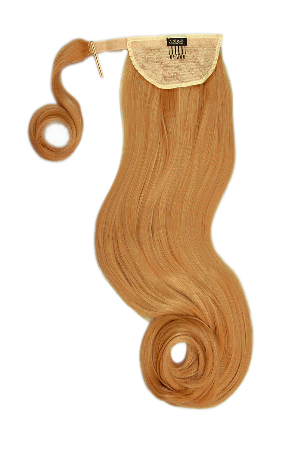 Grande 26" Blow Dry Wraparound Pony - Strawberry Blonde Festival Hair Inspiration