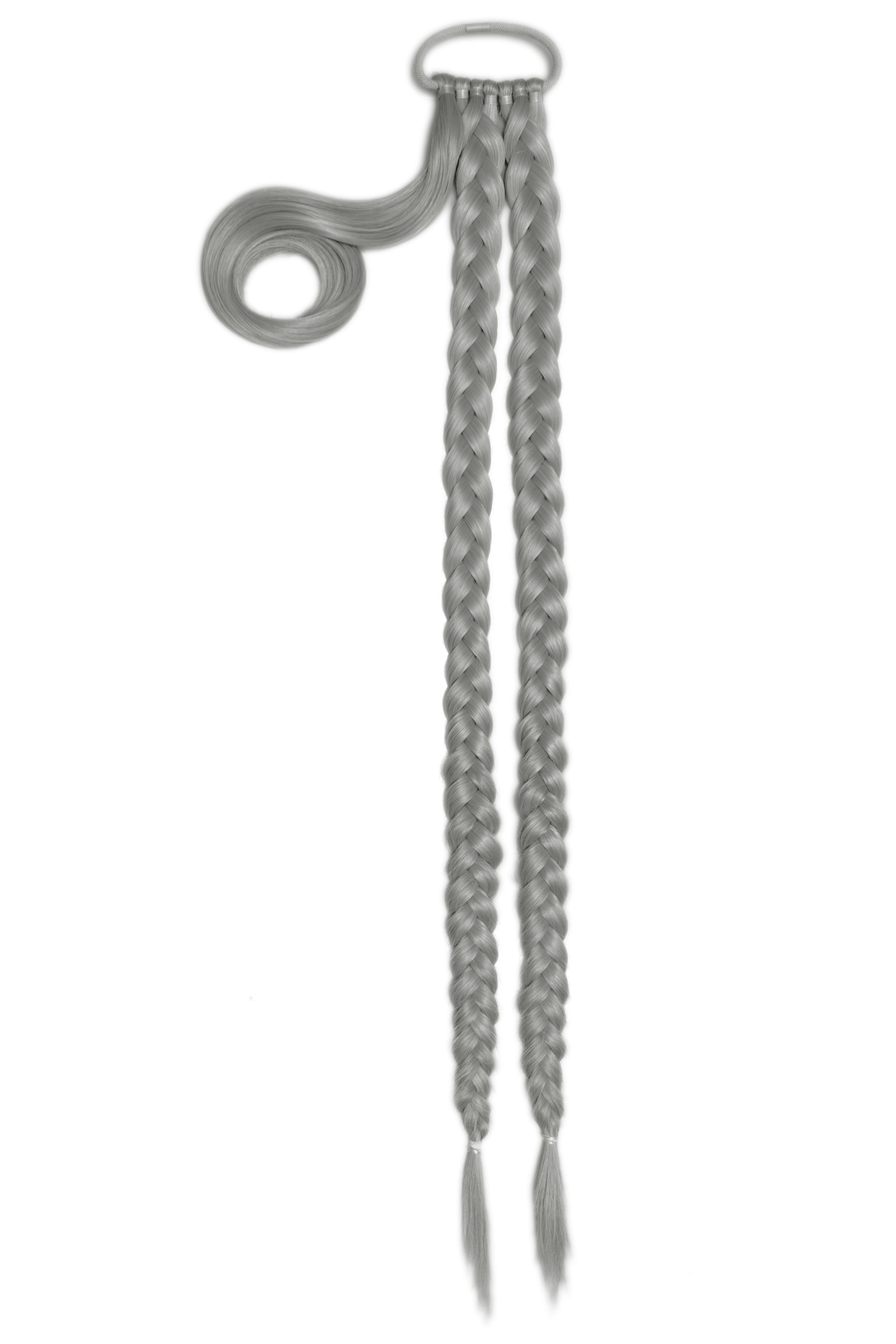 Grande 26’’ Double Up Braid - Silver Grey