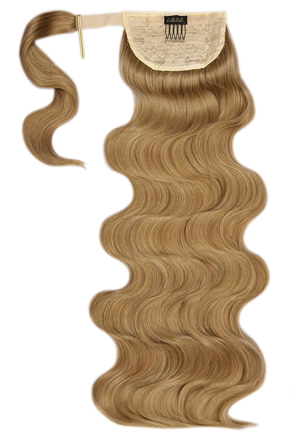 Grande Hollywood Wave 26" Wraparound Pony - LullaBellz  - Harvest Blonde Festival Hair Inspiration