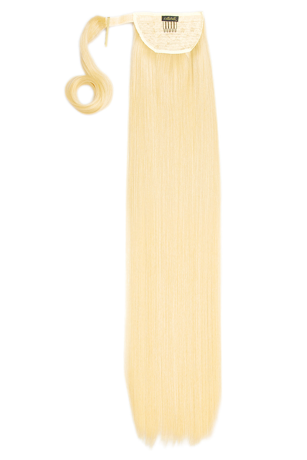 Extra AF 34’’ Straight Wraparound Pony - Pure Blonde