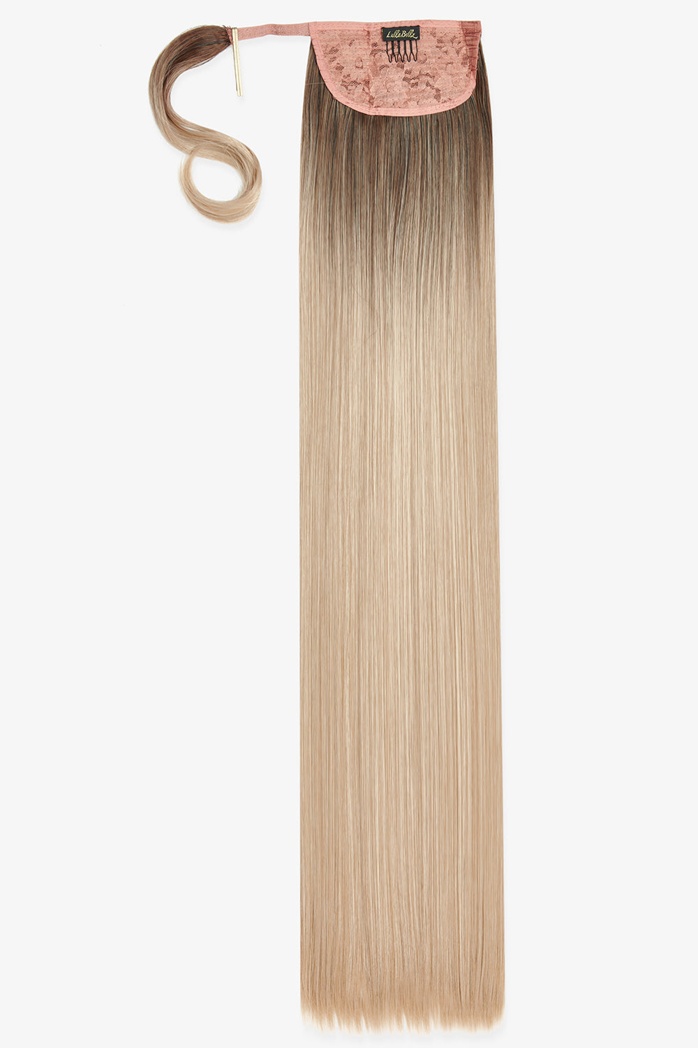 Extra AF 34’’ Straight Wraparound Pony - Rooted California Blonde