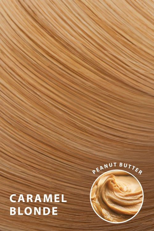 Human Hair Colour Swatch - Caramel Blonde