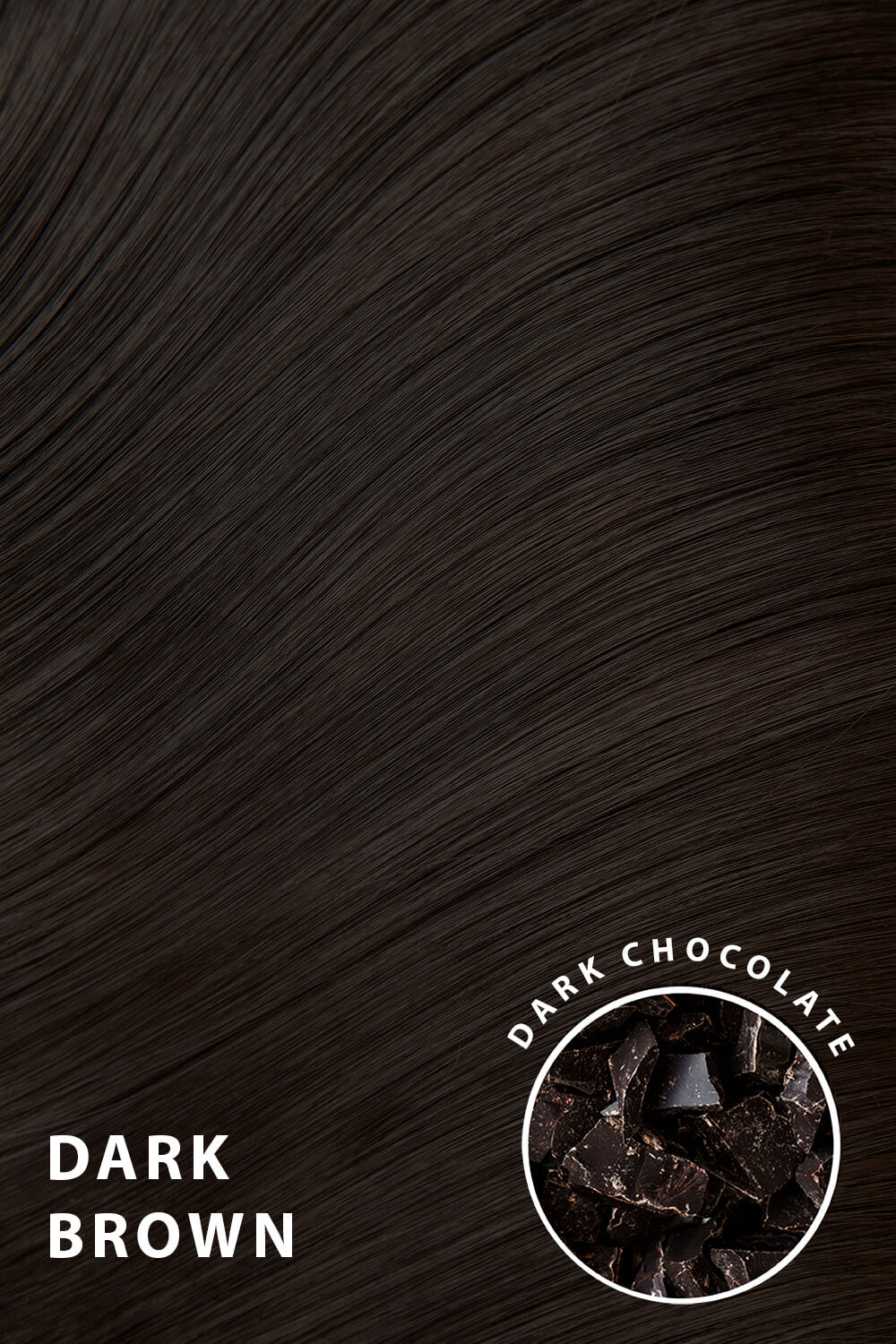 Bouncy Luxe 18" Curly Ponytail - Dark Brown