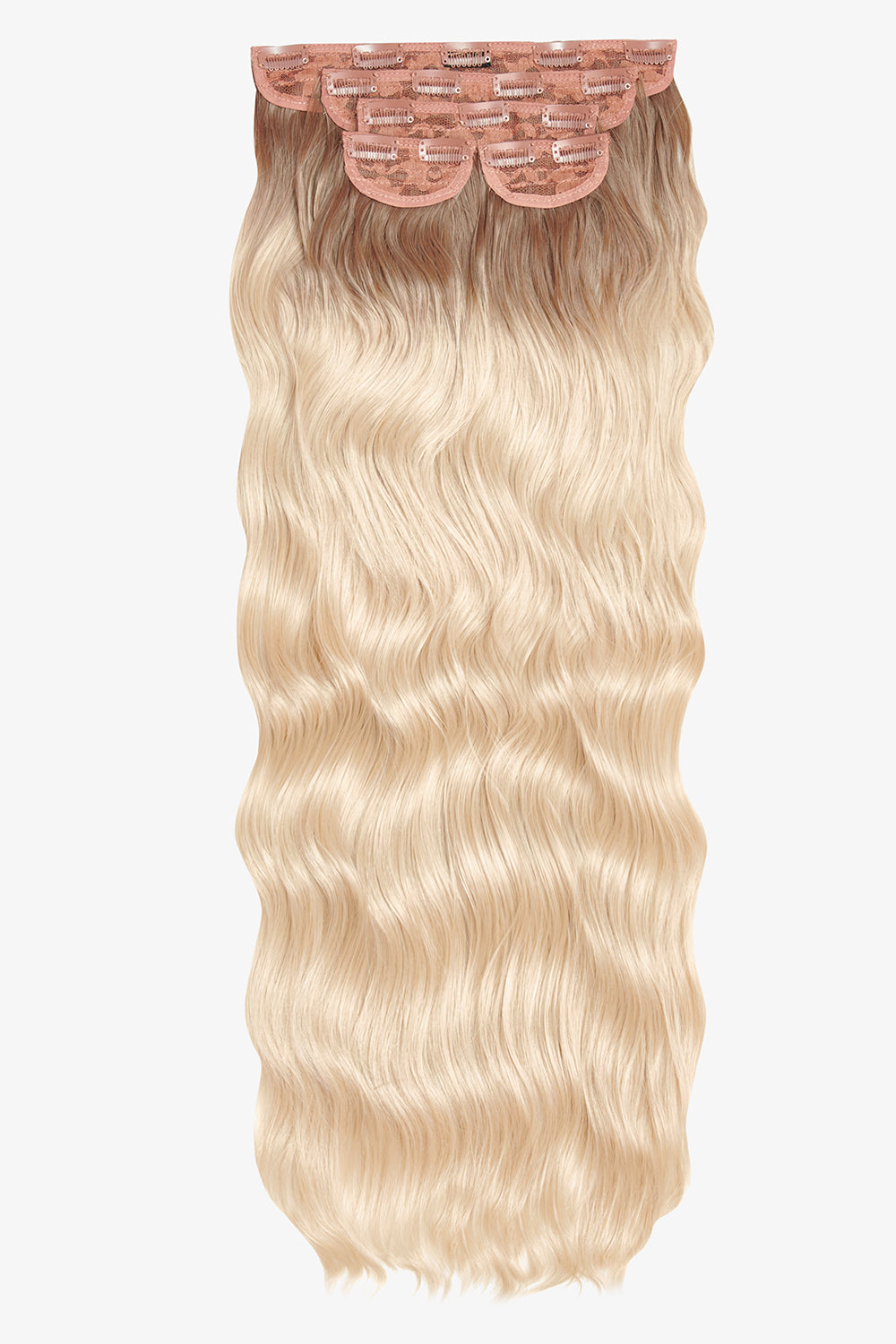 Extra AF 34’’ 5 Piece Natural Wavy - Rooted Light Blonde