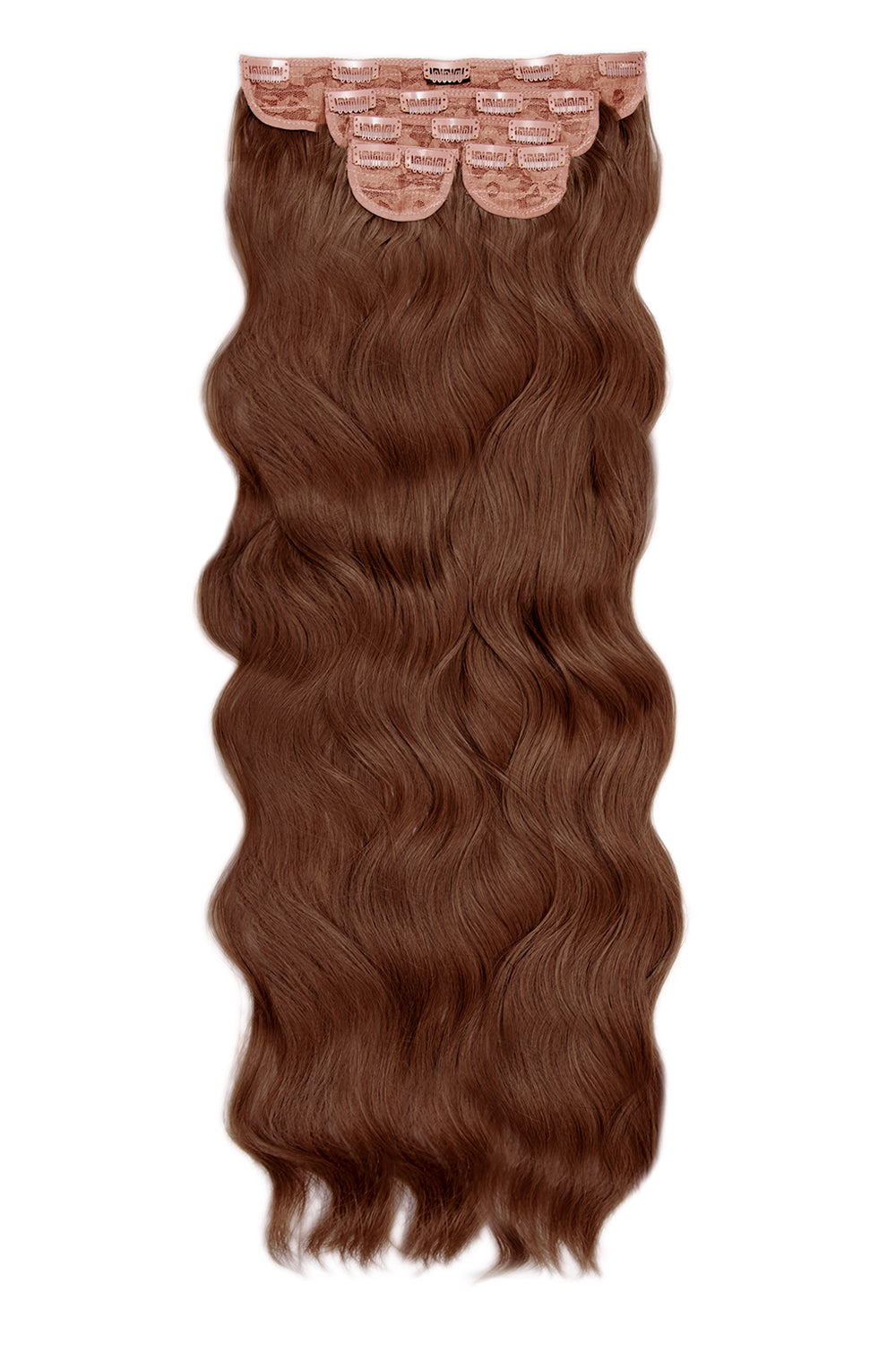 Extra AF 34’’ 5 Piece Natural Wavy - Auburn