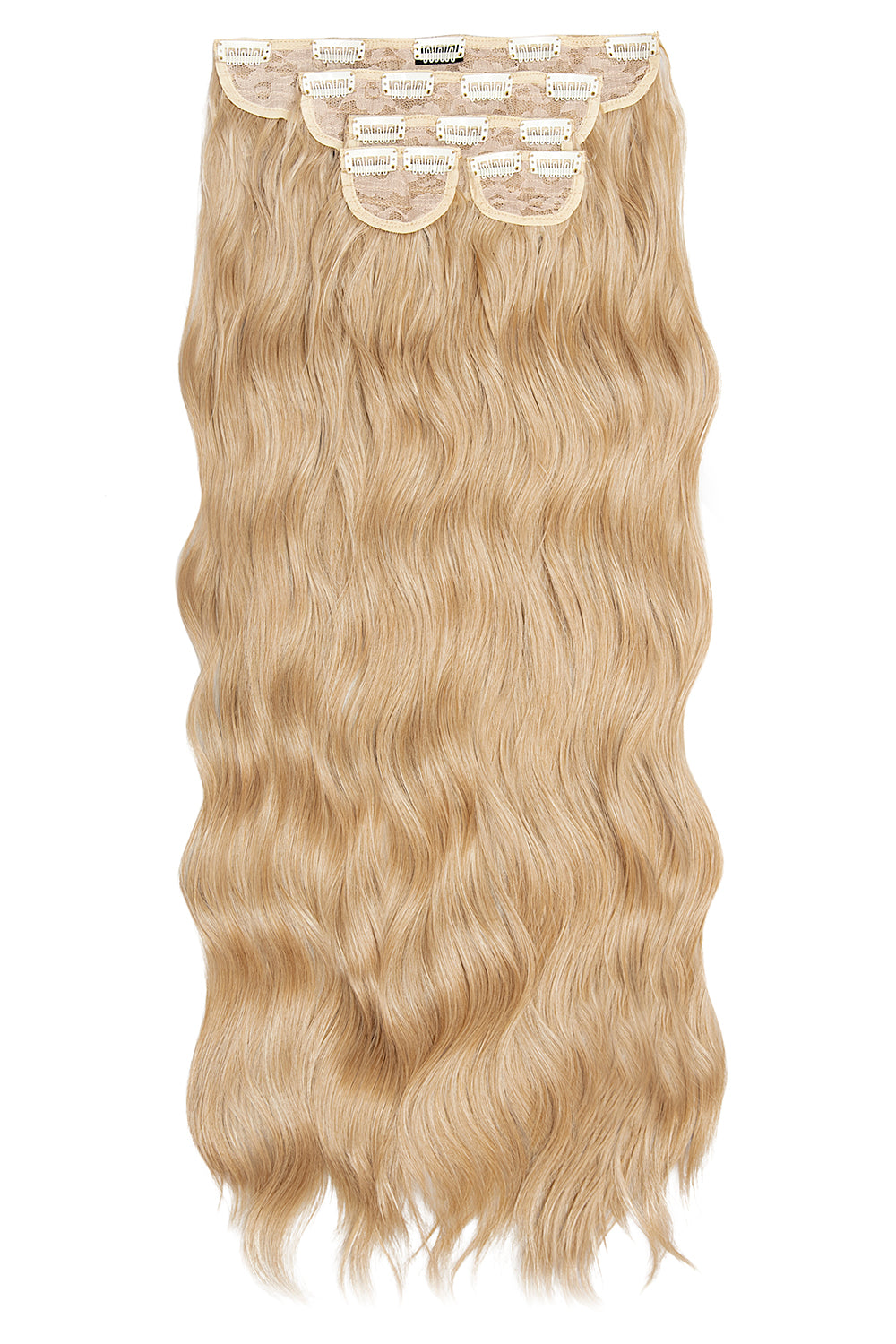 Extra AF 34’’ 5 Piece Natural Wavy - Honey Blonde Festival Hair Inspiration