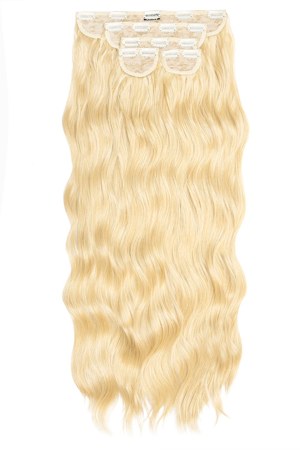 Extra AF 34’’ 5 Piece Natural Wavy - Pure Blonde