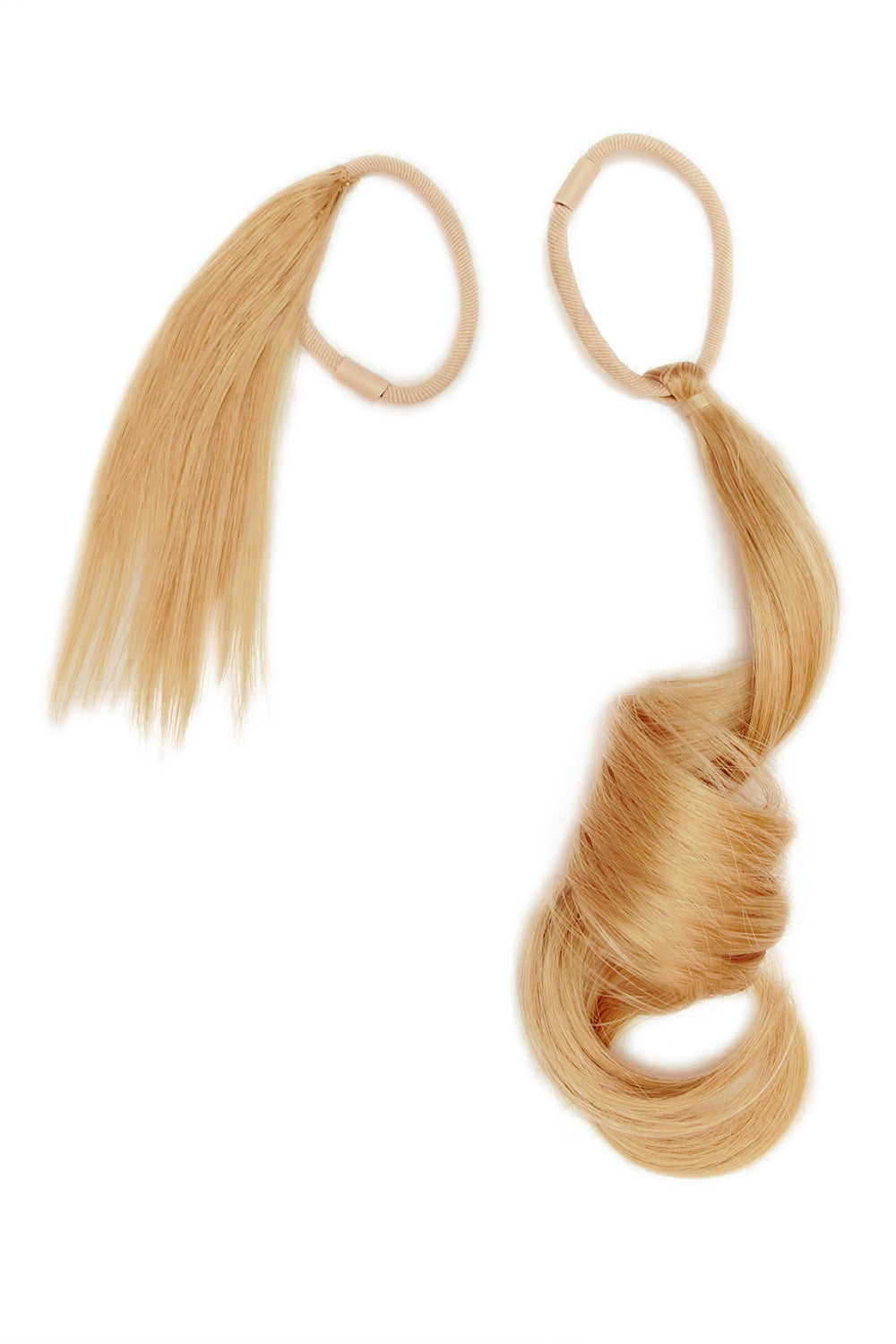 Feathered Bun Booster - Caramel Blonde Festival Hair Inspiration