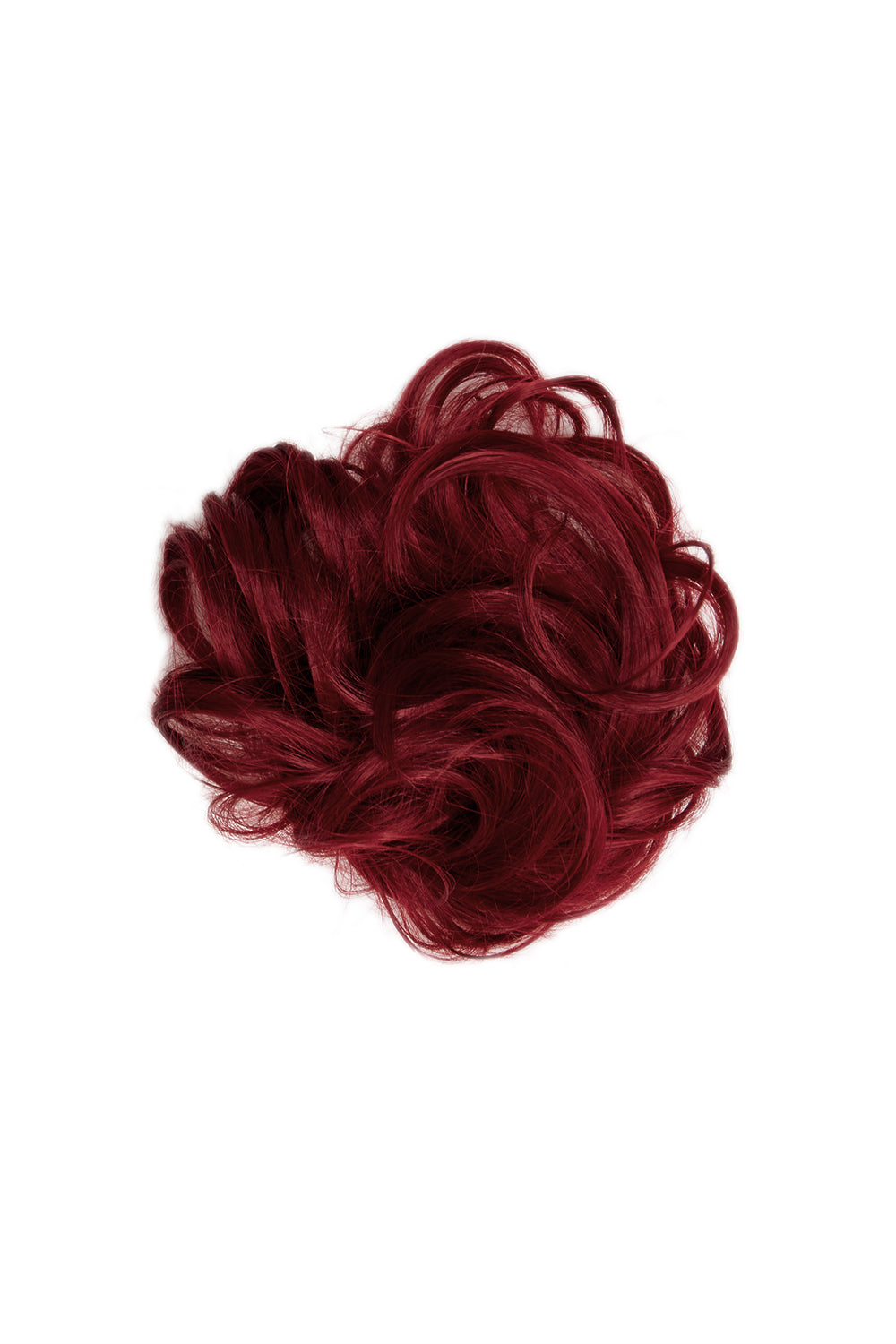 Premium Messy Bun Hair Up Scrunchie - LullaBellz  - Burgundy