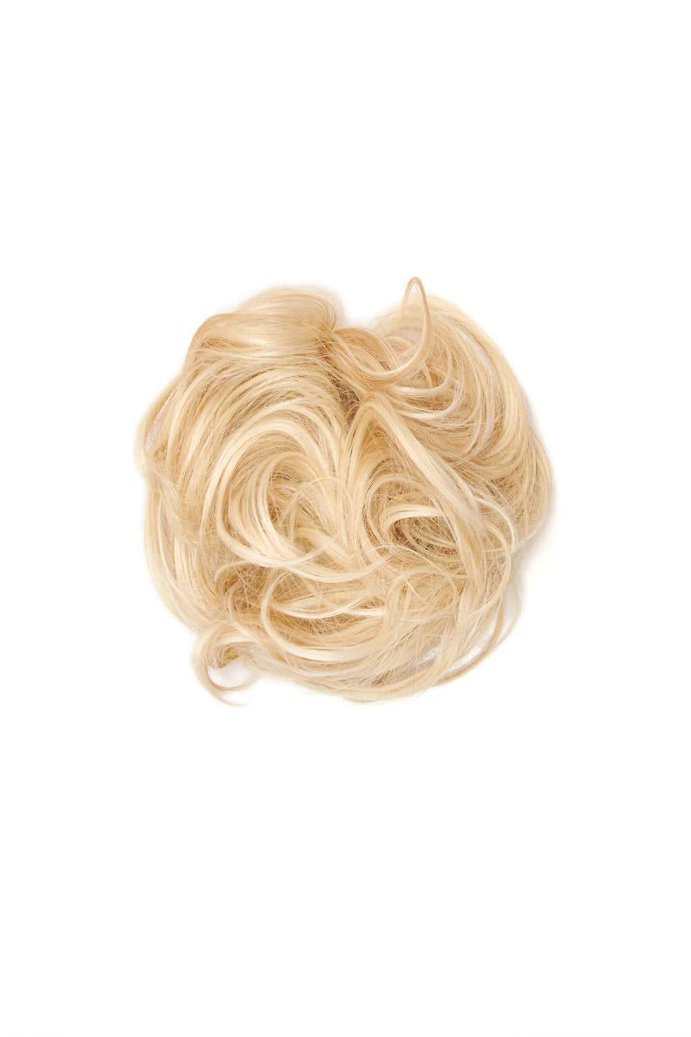 Premium Messy Bun Hair Up Scrunchie - LullaBellz  - Highlighted Champagne