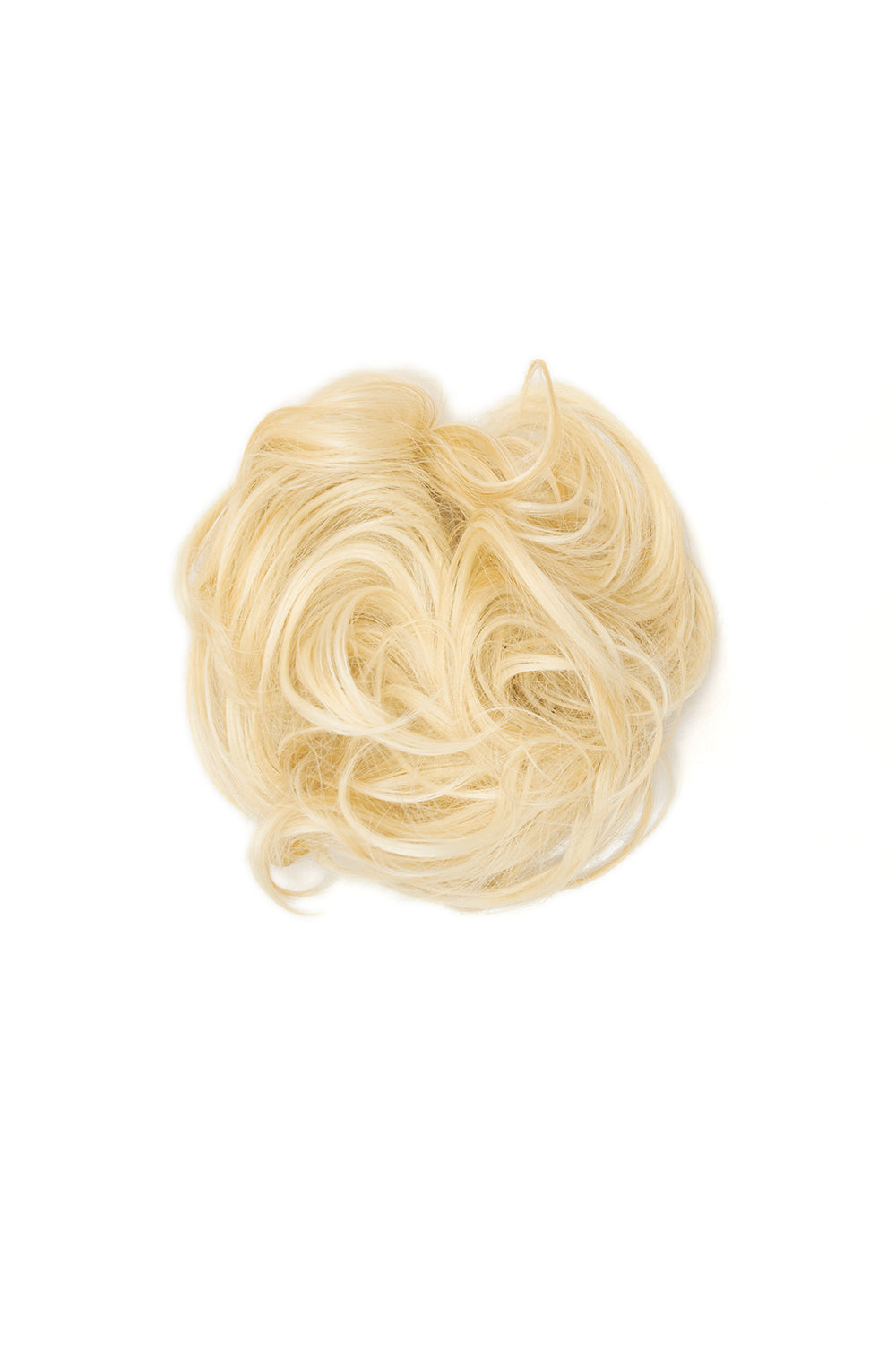 Premium Messy Bun Hair Up Scrunchie - LullaBellz  - Pure Blonde