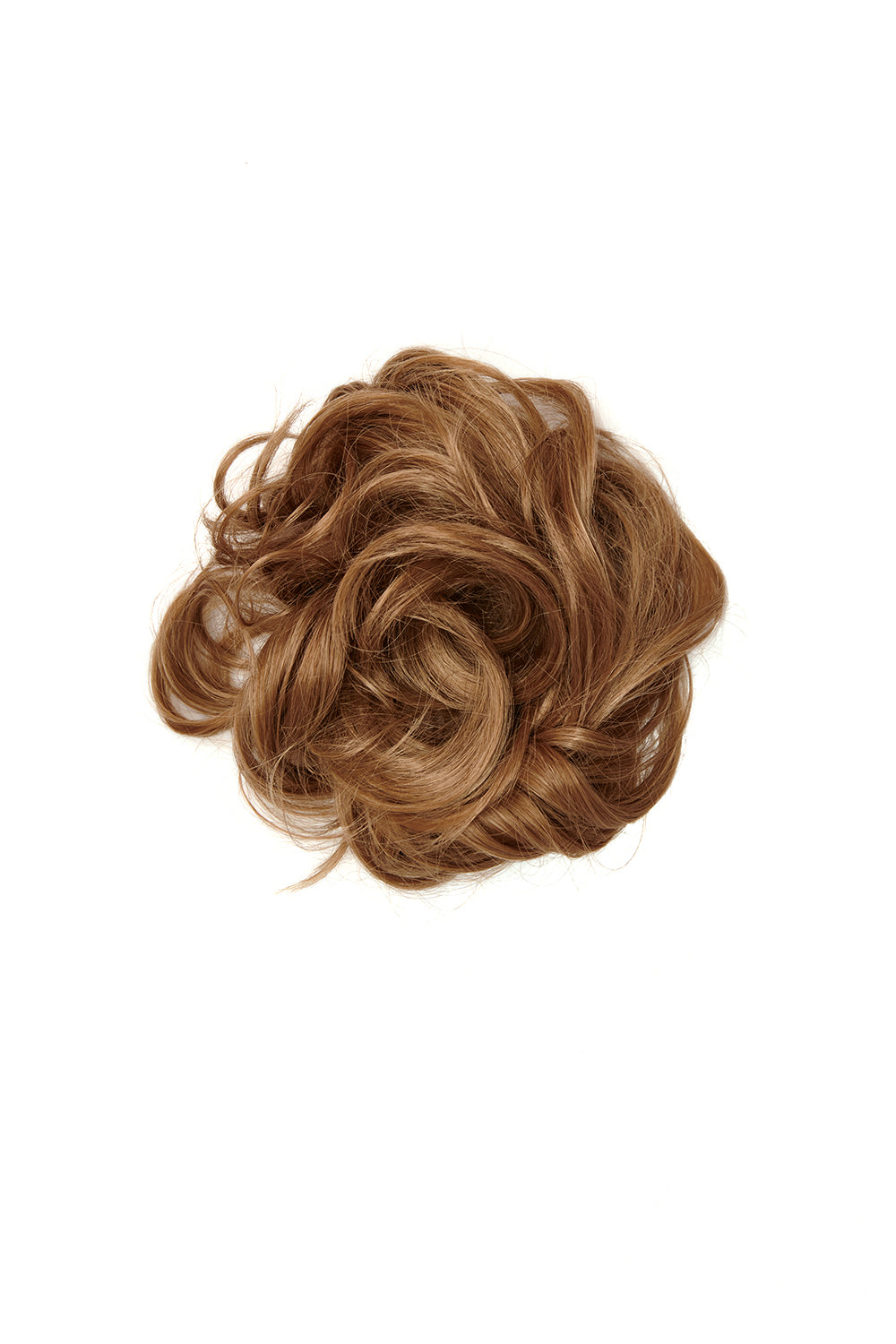 Premium Messy Bun Hair Up Scrunchie - LullaBellz  - Toffee Brown