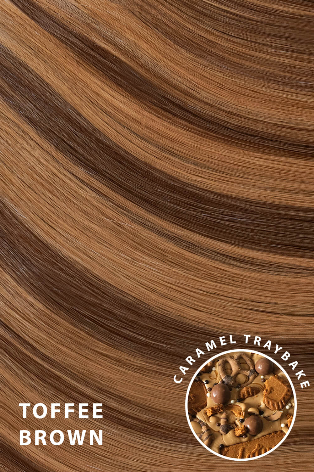 Curly Glam 22" Drawstring Ponytail - Toffee Brown