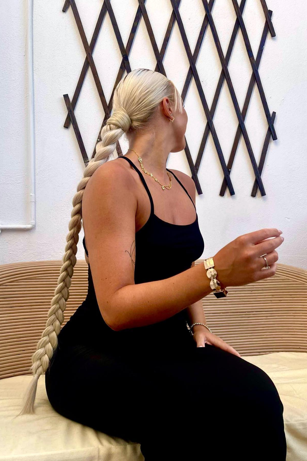 Extra AF 34’’ Braid - Golden Blonde Festival Hair Inspiration