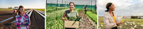 Women farmers of today