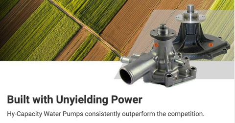 Water Pumps from FarmGrit.com built for power