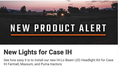 New Product Alert CaseIH Lights w/ Install Video