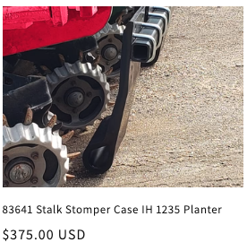 Stalk Stomper Kit 83641 Case IH