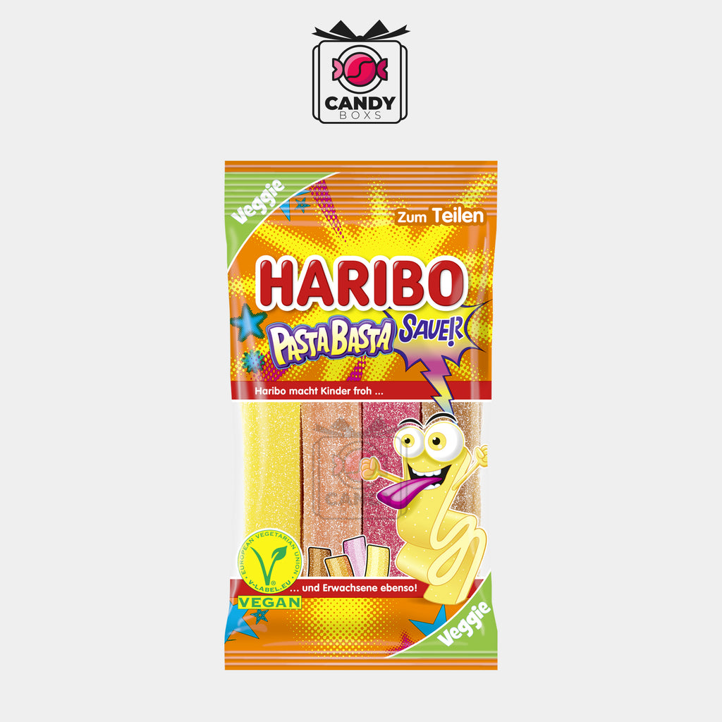 HARIBO PASTA BASTA VEGGIE 160G - CANDY BOXS – Candyboxs