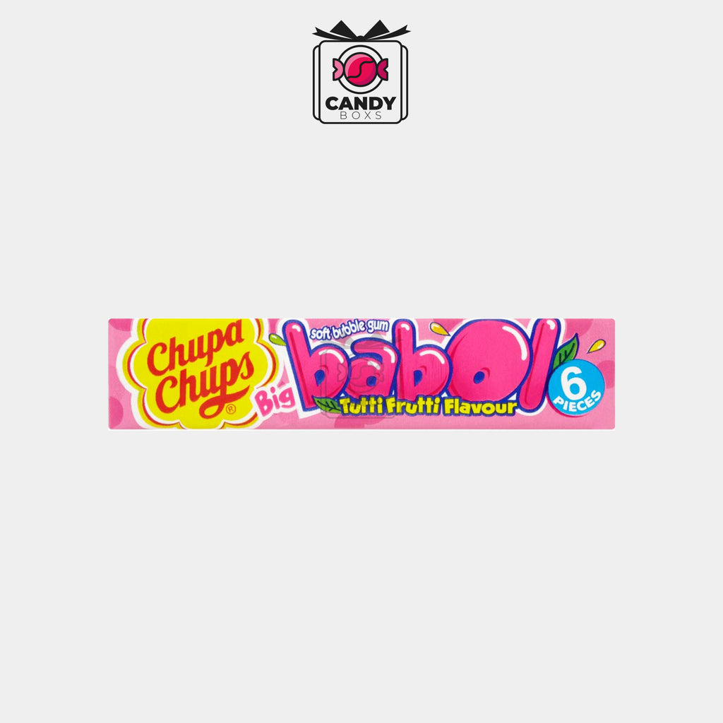 Chupa Chups Big Babol Tutti Frutti Flavour Candy Boxs Candyboxs