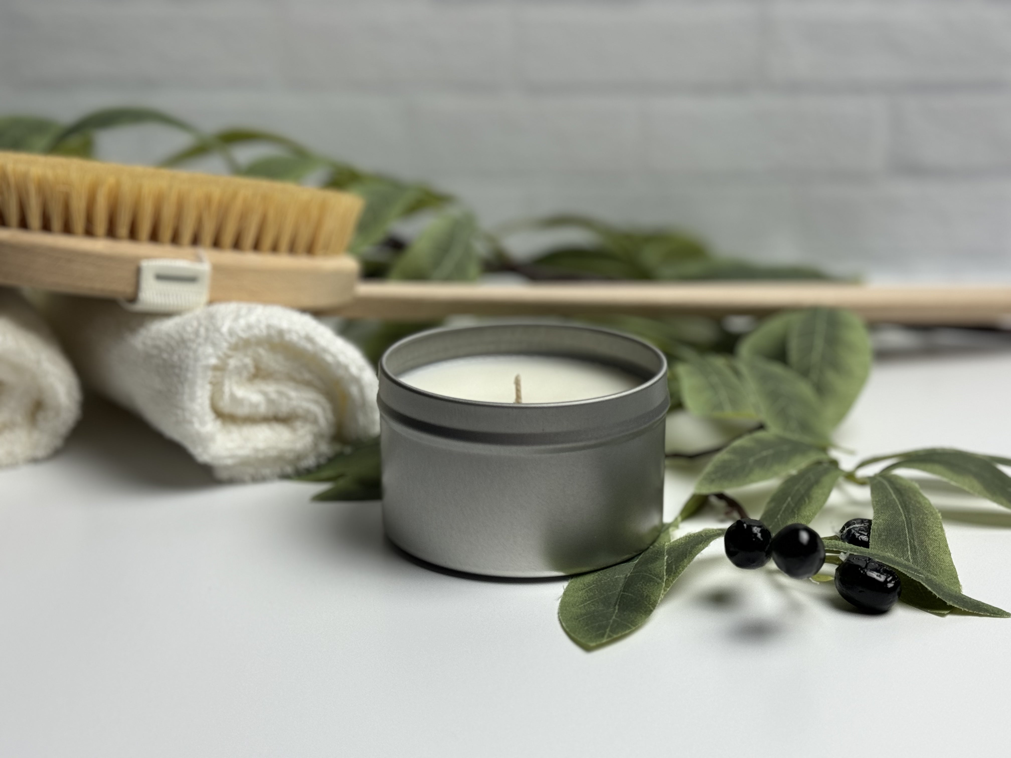 Spawsitively Divine  5oz Tin Candles