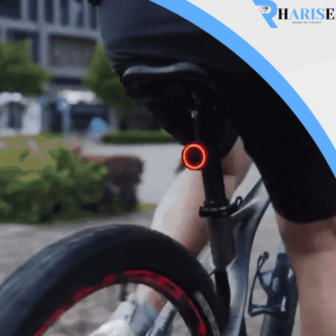 TOWILD TL02 Intelligentes Bremslicht für Fahrrad, Fahrrad
