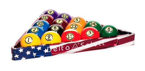 Delta-13 Patriotic Rack for your game room pool table