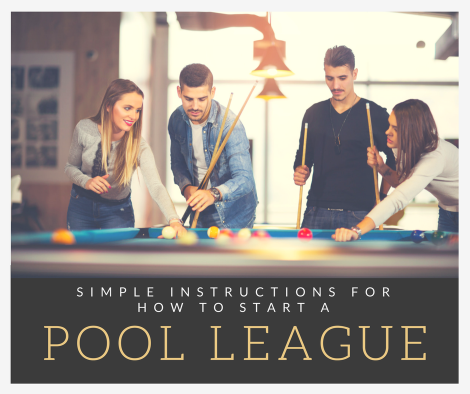 How to start a pool league