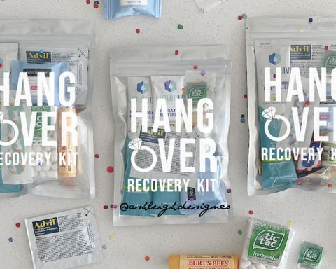 Custom Hangover Kit Hangover Survival Recovery Kit Bachelorette