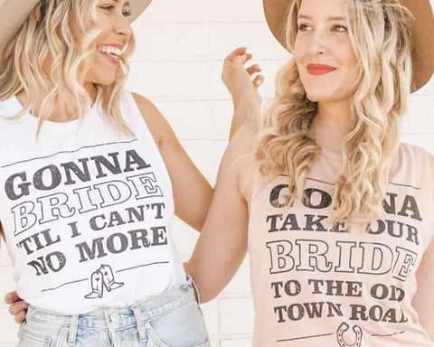 Old Town Bride Tanks Nashville Tshirts