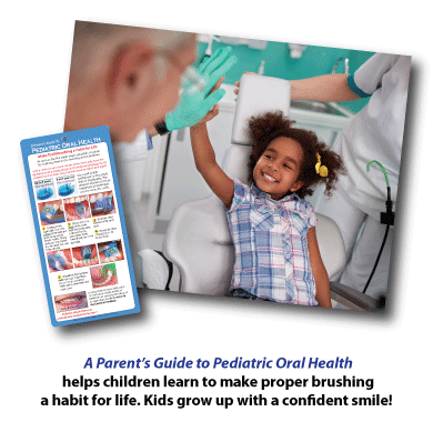 Pediatric Oral Health guide helps develop good brushing habits 