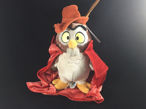 sleeping beauty owl plush