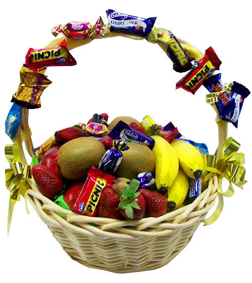 BG Fruit and chocolate Gift Basket The Bouquet Florist