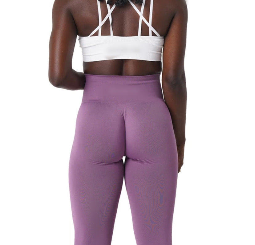 NVGTN Zebra Seamless Leggings - Mocha