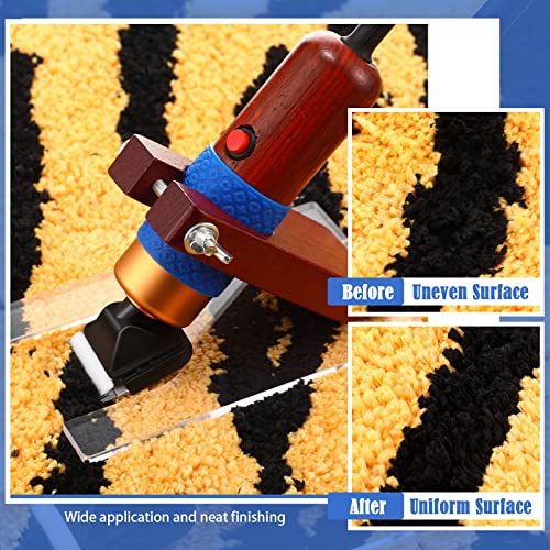 Carpet Trimmer Guide for Rug Tufting Solid Wood Acrylic Carpet Trimmer  Holder Keep Rug Surface Uniform Shearing Guide with Screws for Home Office  Hotel 