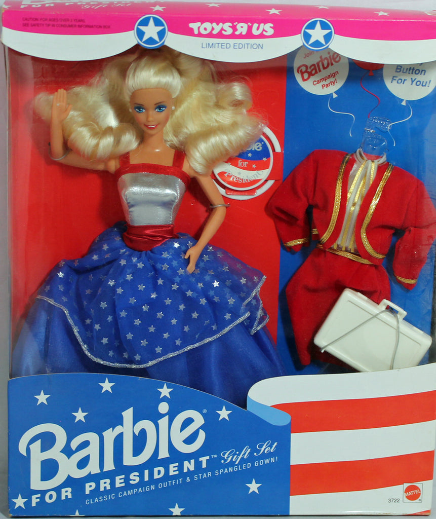 Barbie 26288 MIB 2000 Toys R Us The White House Project President